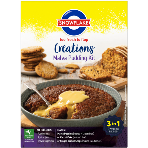 Snowflake - Creations Malva Pudding Kit 400g