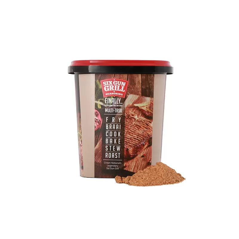 Crown National - Six Gun Grill BBQ Seasoning 1Kg (BB 18/10/2026)