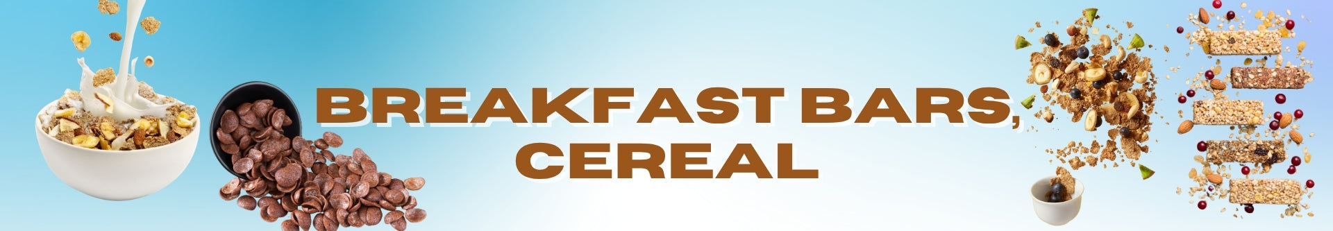 Cereal, Protein & Energy Bars