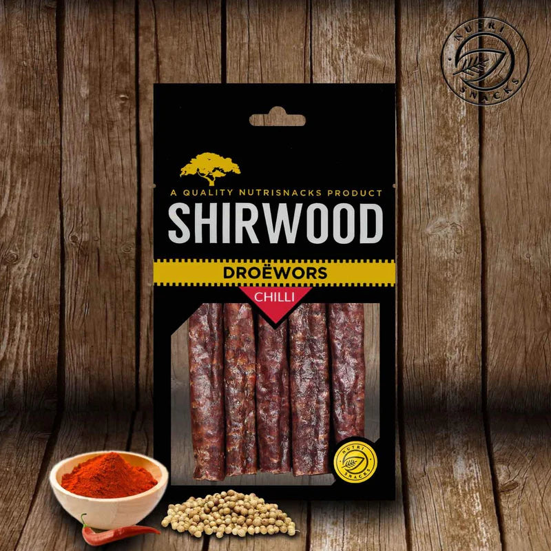 Shirwood - Beef Chillie Wors 100g Pack