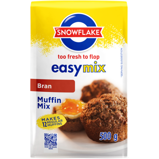 Snowflake - Easy Mix Bran Muffin Mix 1kg Makes 24
