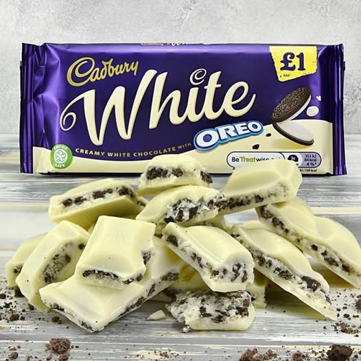 Cadbury - Oreo White Chocolate Bar 120g (BB 01/01/2026)