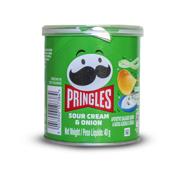 Pringles - Potato Crisps Sour Cream and Onion 40G