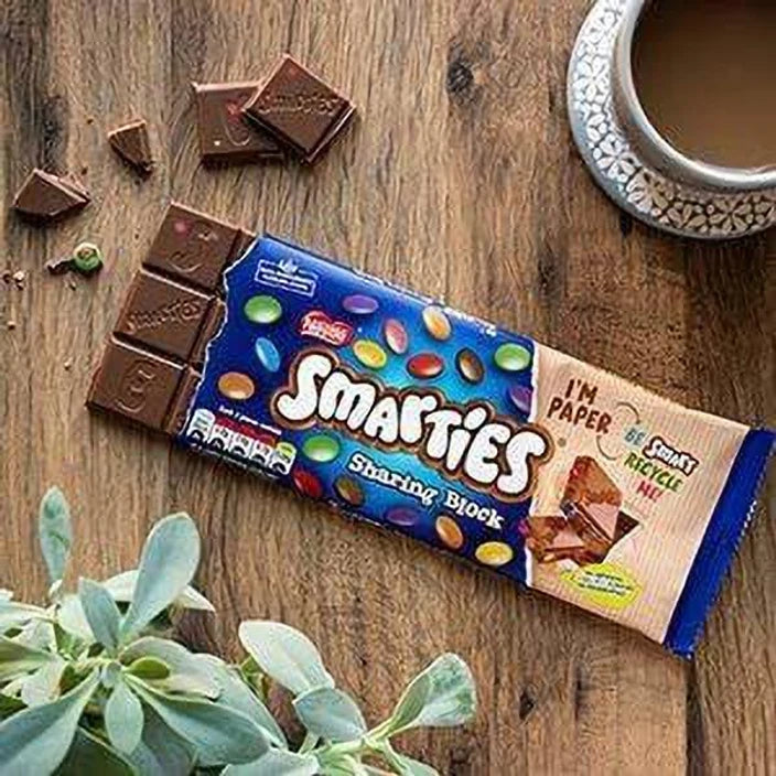 Nestle - Smarties In Milk Chocolate 80g