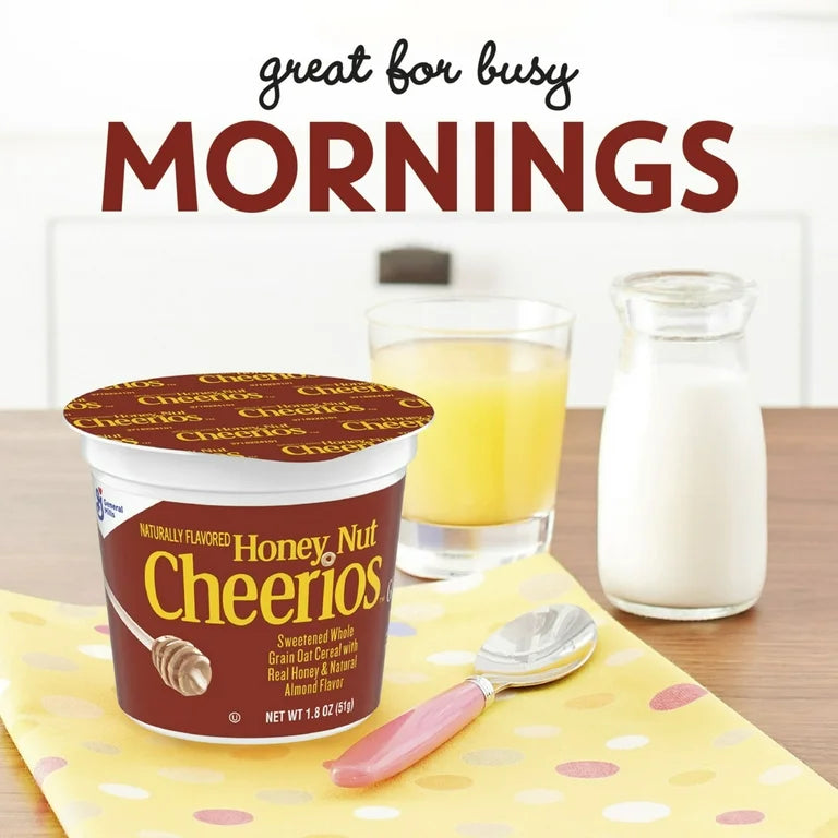 General Mills - Honey Nut Cheerios Cereal Cup 42g (19/09/2025)