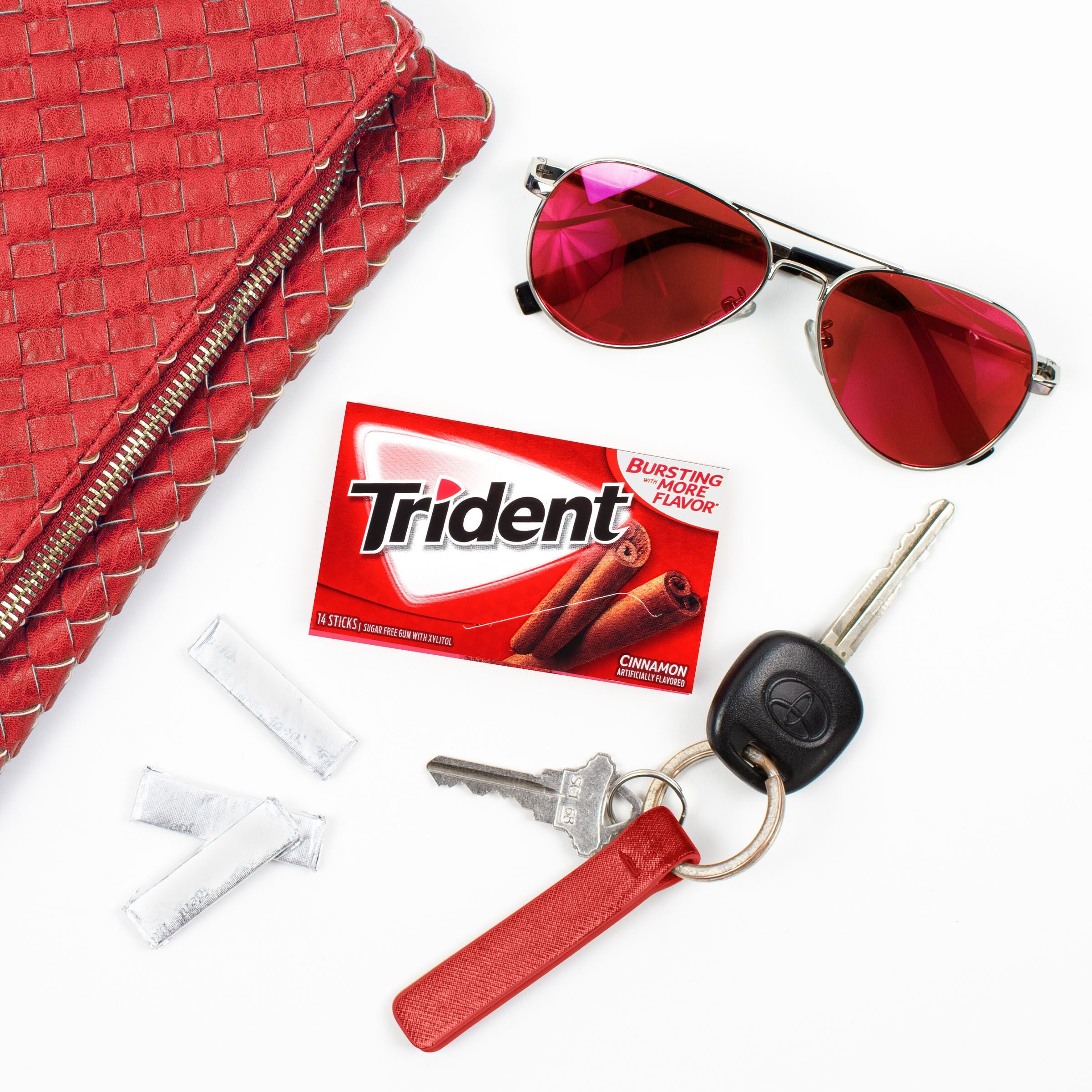Trident - Cinnamon 14 Sticks Each Tray