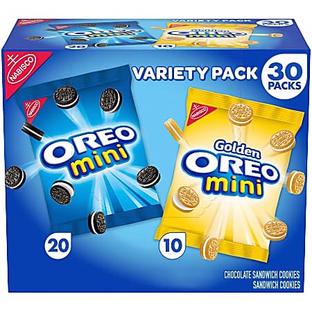 Oreo - Mini Mix Variety Pack Sandwich Cookies