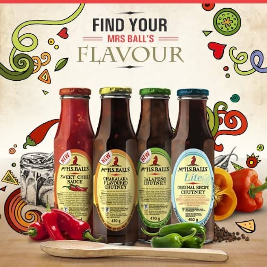 Mrs Balls - Original Lite Chutney 450g