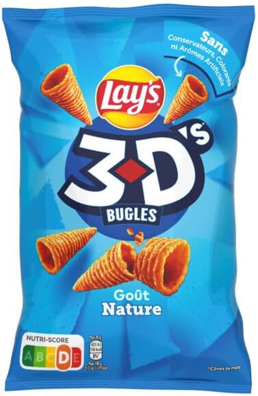 Lay's - 3D's Bugles Nature 85g