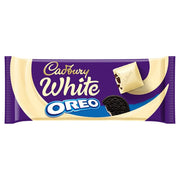 Cadbury - Oreo White Chocolate Bar 120g (BB 01/01/2026)