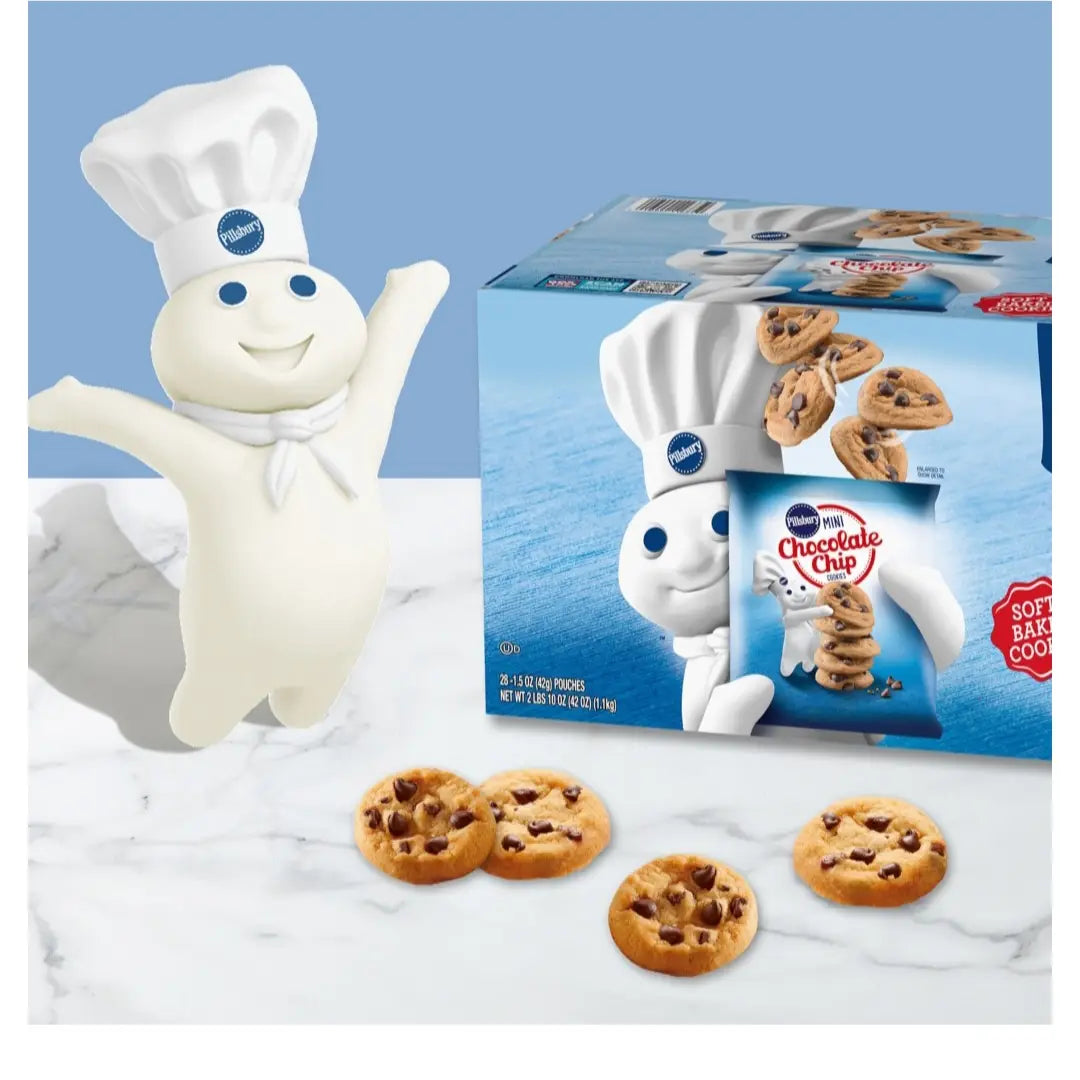 Pillsbury - Soft Baked Mini Chocolate Chip Cookies 4 Count