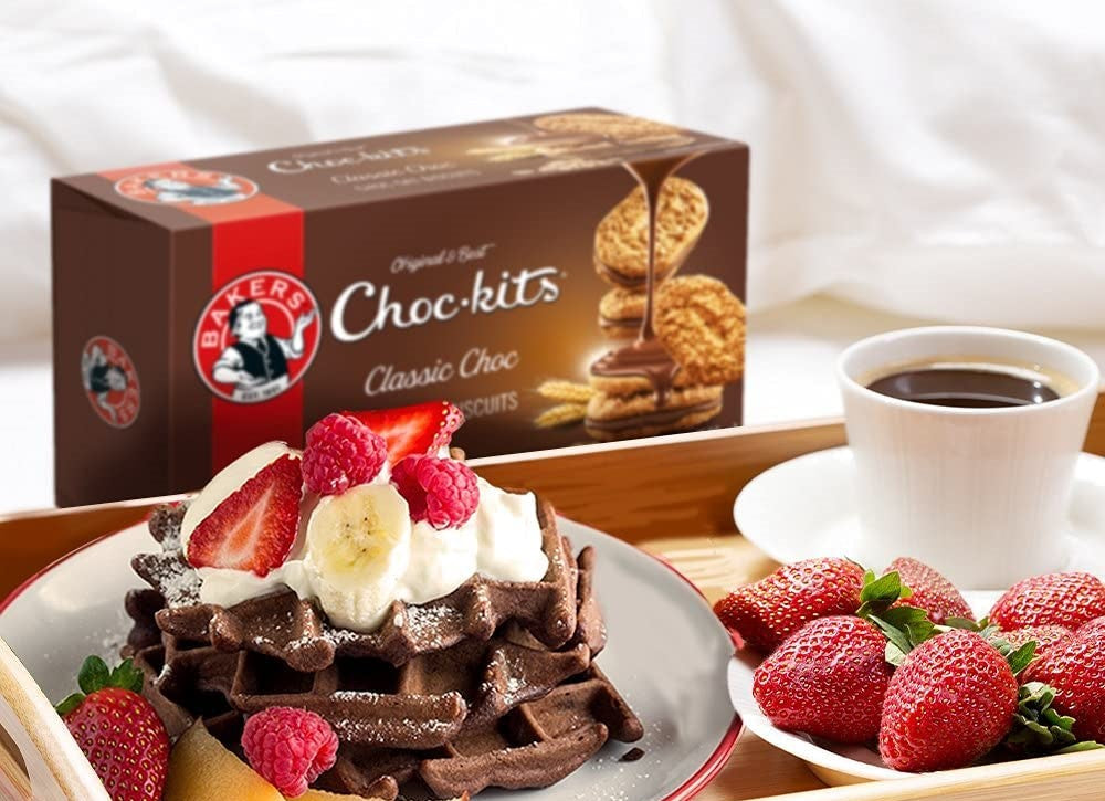 Bakers - Choc Kits Classic Choc Oat Biscuits 200g