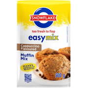Snowflake - Easy Mix Cappuccino Muffin Mix 500g Makes 12