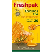 Freshpak - Honey Flavour Rooibos Tea Tagless Tea Bags 20 Pack
