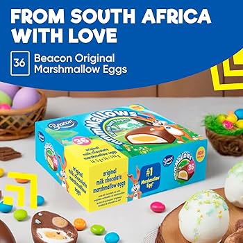 Beacon - Marshmallow Milk Easter Eggs (36 per Pack)