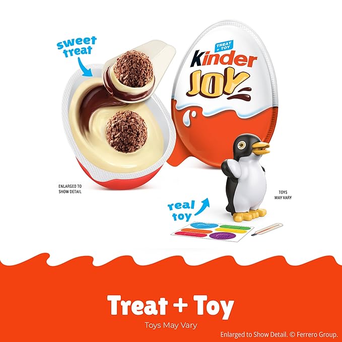 Kinder Joy - Eggs Treat Plus Toy