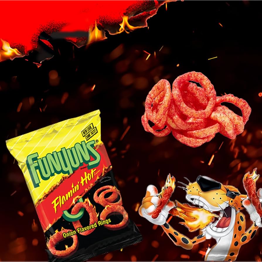 Funyuns - Flamin Hot Onion Rings 36g