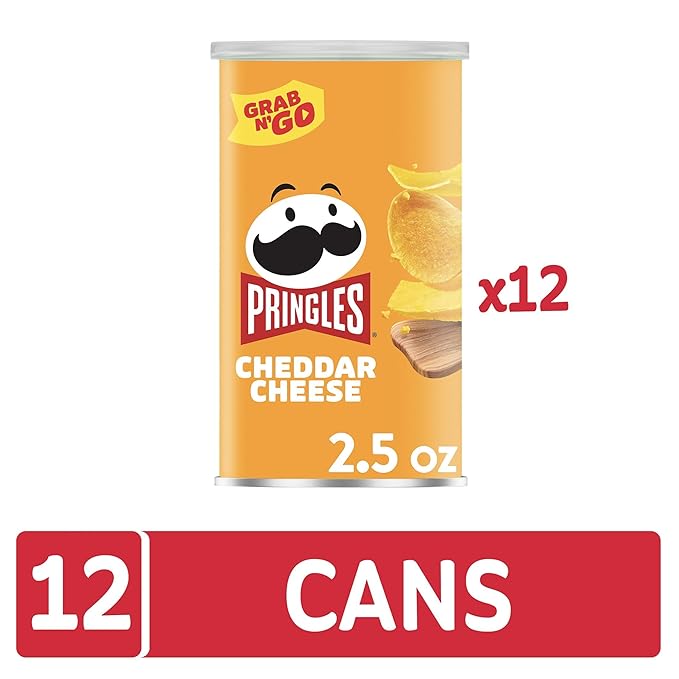 Pringles - Cheddar Cheese Crisps 40G