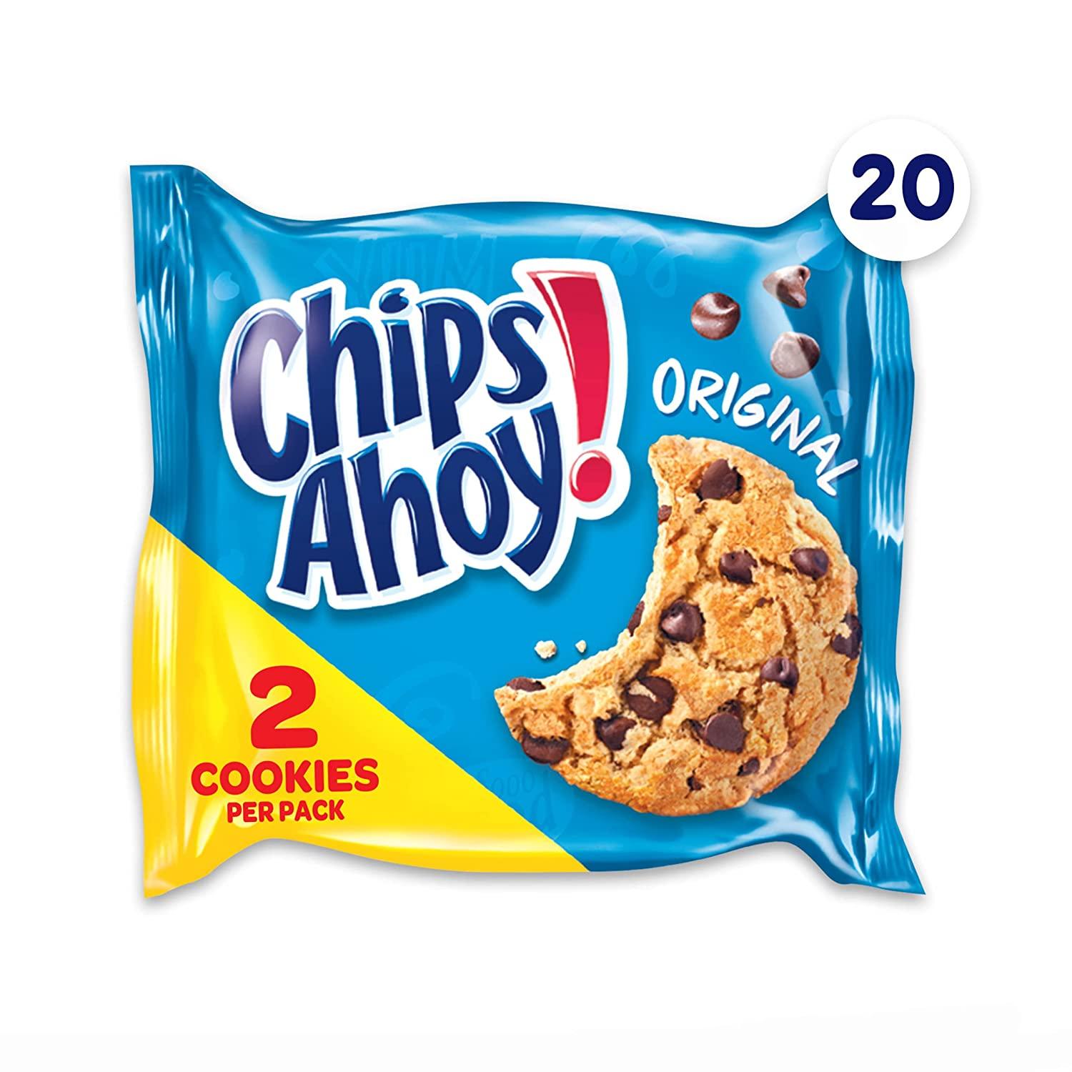 Nabisco- Chips Ahoy Original Sweet Treats 2xCookie pack