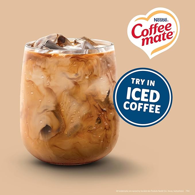 Nestle - Coffee mate Coffee Creamer Liquid Creamer Singles, No Refrigeration, Pack of 180