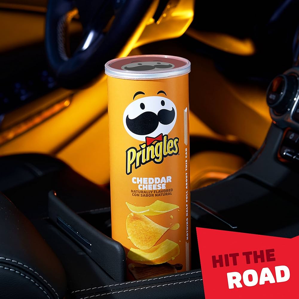 Pringles - Cheddar Cheese Crisps 40G