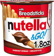 Nutella & GO - Hazelnut and Cocoa Spread with Breadsticks Snack Cup