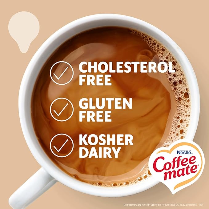 Nestle - Coffee mate Coffee Creamer Liquid Creamer Singles, No Refrigeration, Pack of 180