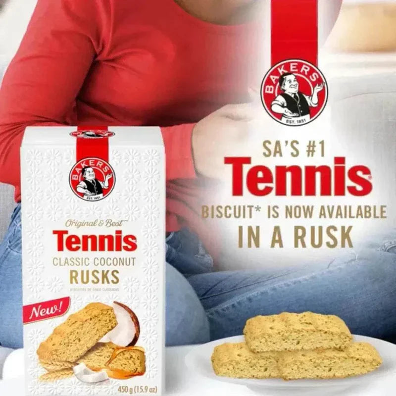Bakers - Tennis Rusks 450g (BB Nov 2025)