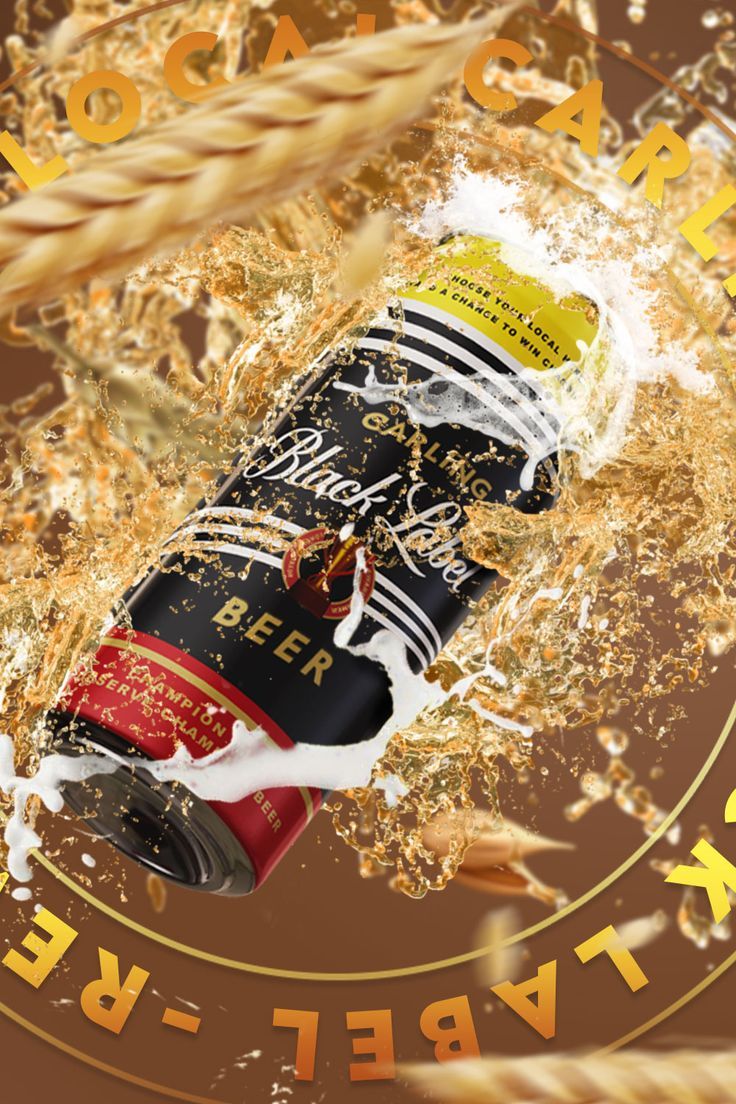 Carling Black Label Can 6 * 500ml