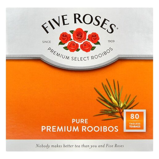 Five Roses - Rooibos Tea Bags 80's