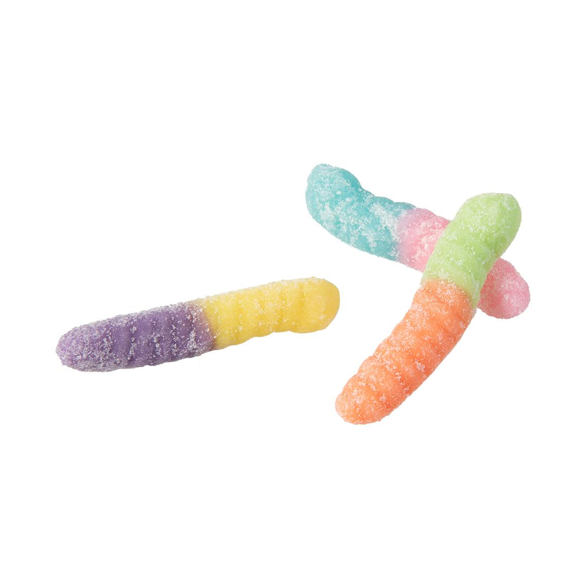 Mister Sweet - Glow Worms Soft Gums 125g (BB 03/03/2026)