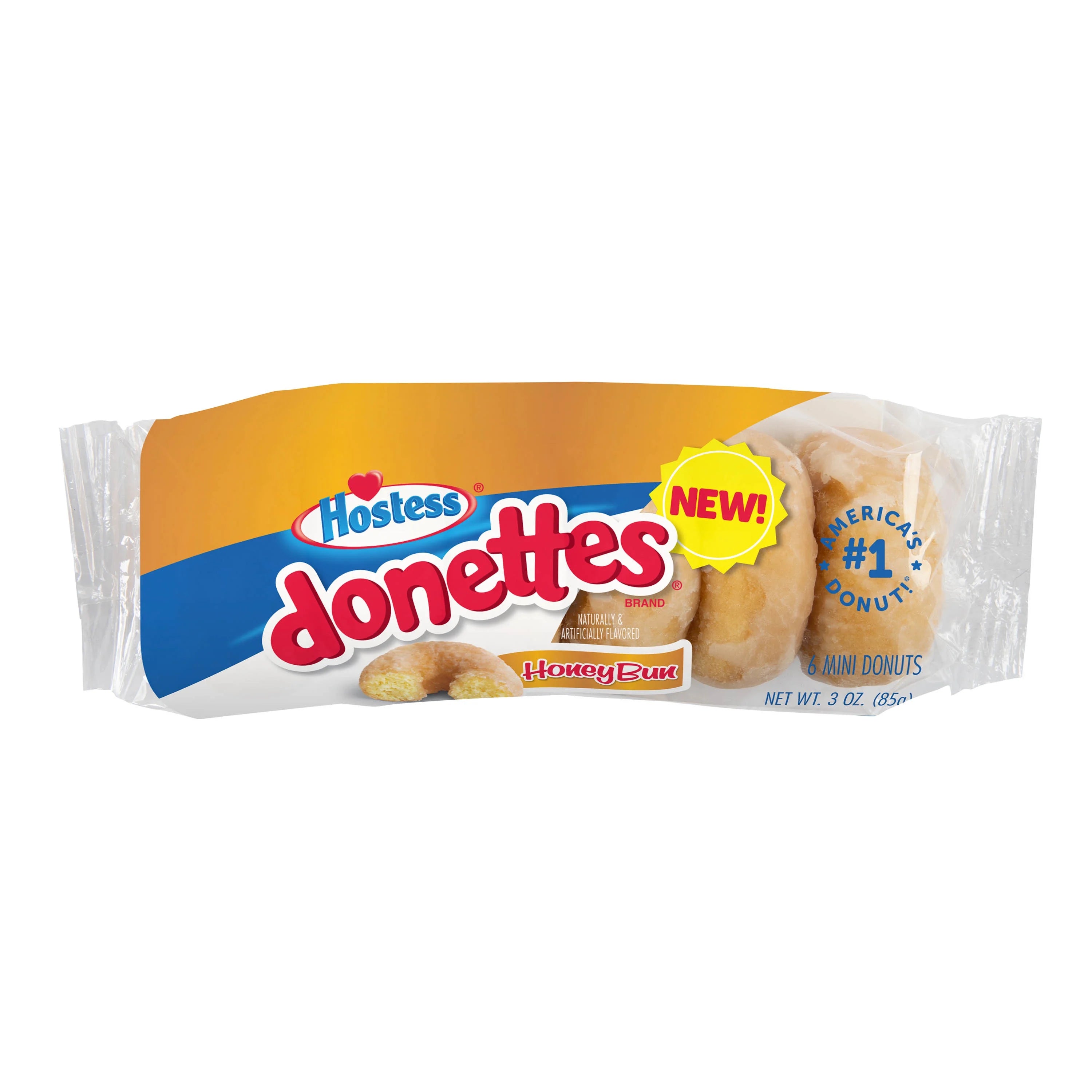 Hostess - Donette Mini Donut Honey Bun 1 Count