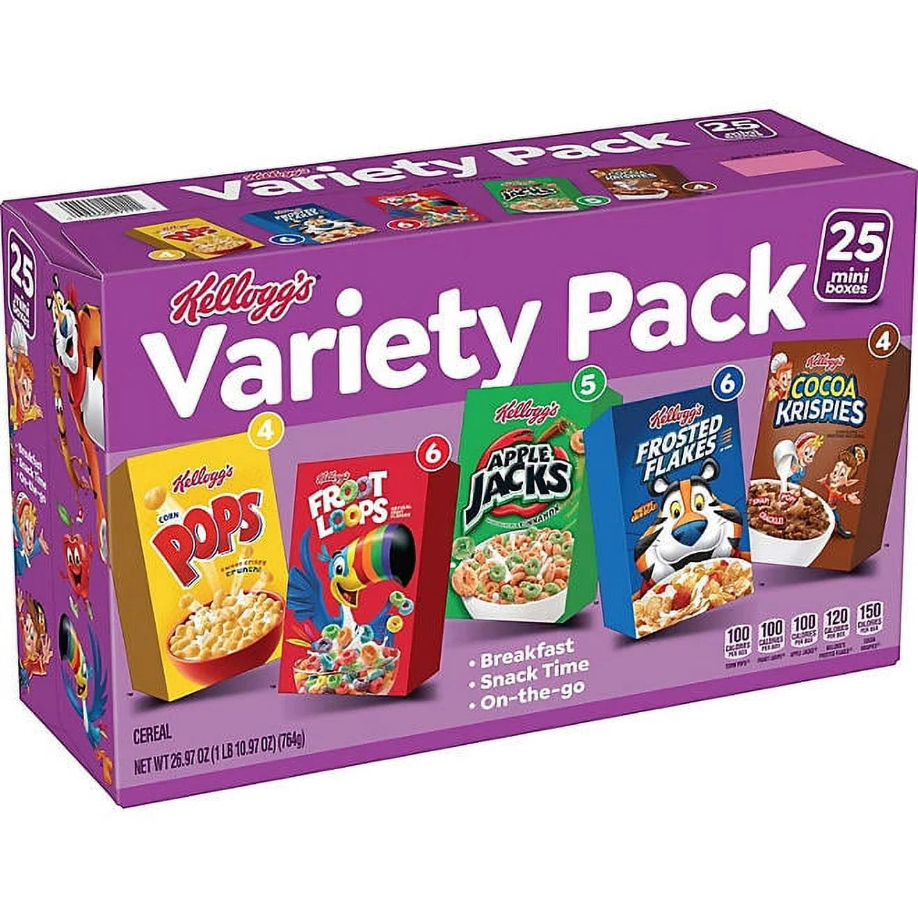 Kellogg's - Assorted Cereal Variety 5 Pack