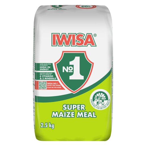 Iwisa - Maize Mielie Meal 2.5kg