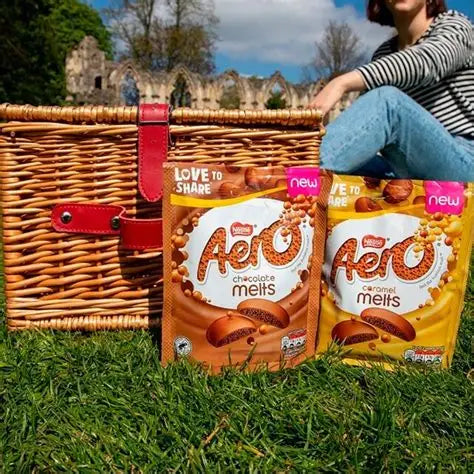 Aero - Melts Milk Chocolate Sharing Bag 92g