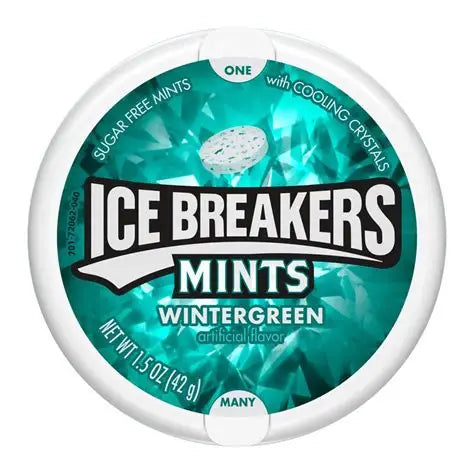 Ice Breakers - Wintergreen Mints Sugar Free Refreshment