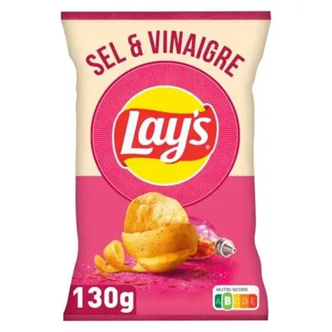 Lay's - Chips Sel & Vinaigre 130g