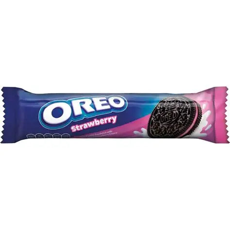 Oreo - Strawberry Creme Biscuits 120g