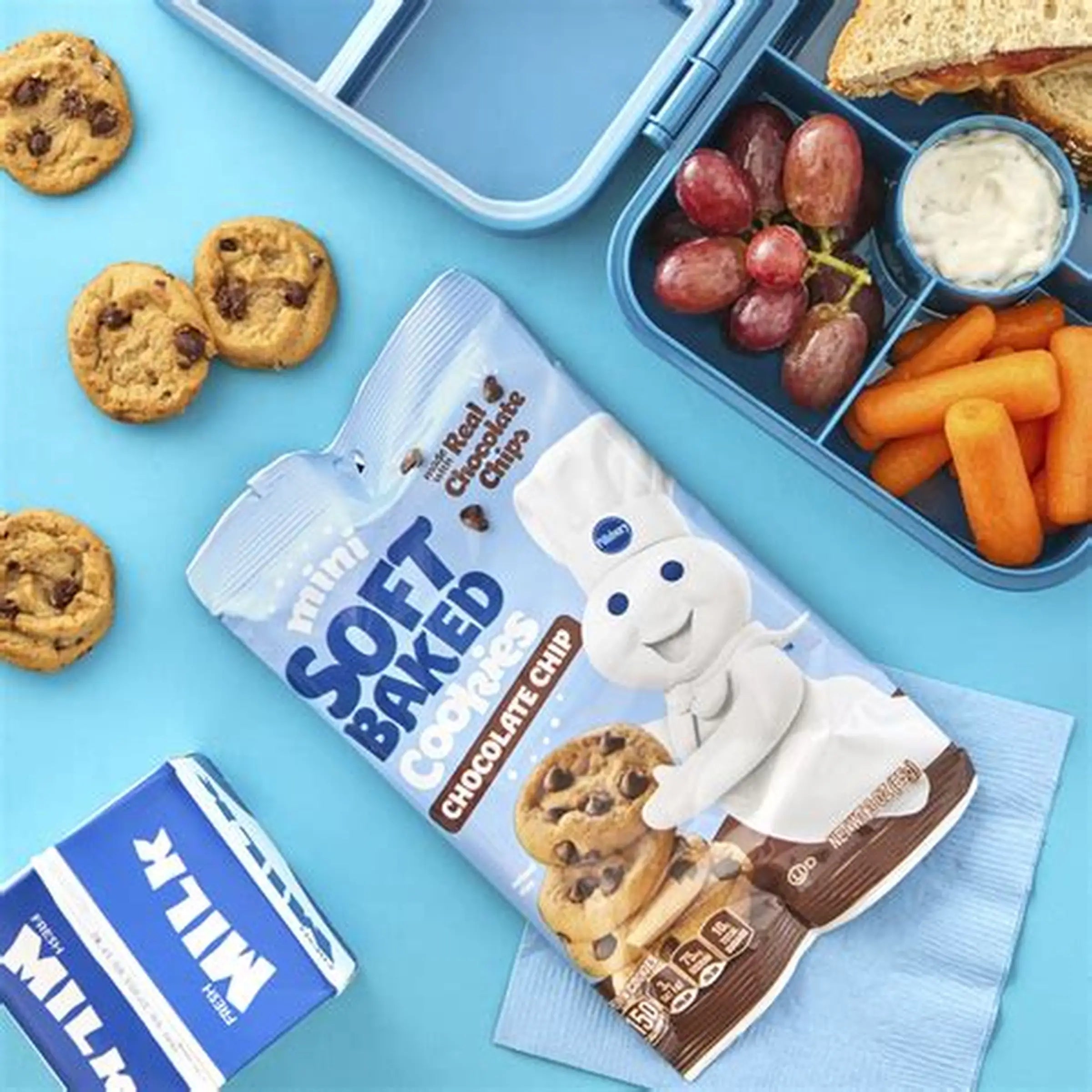 Pillsbury - Soft Baked Mini Chocolate Chip Cookies 4 Count