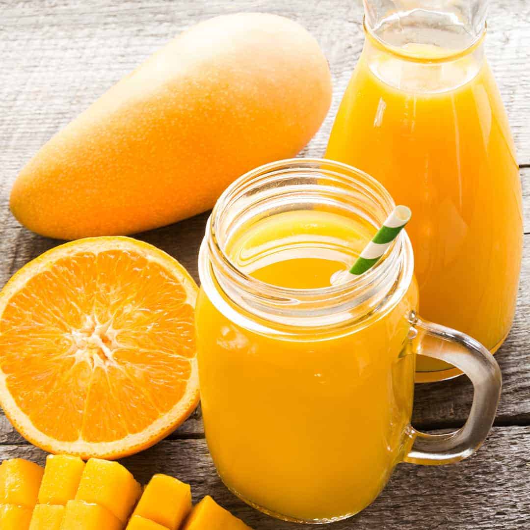 LiquiFruit - Long Life Fruit Juice Mango & Orange 200ml x 6