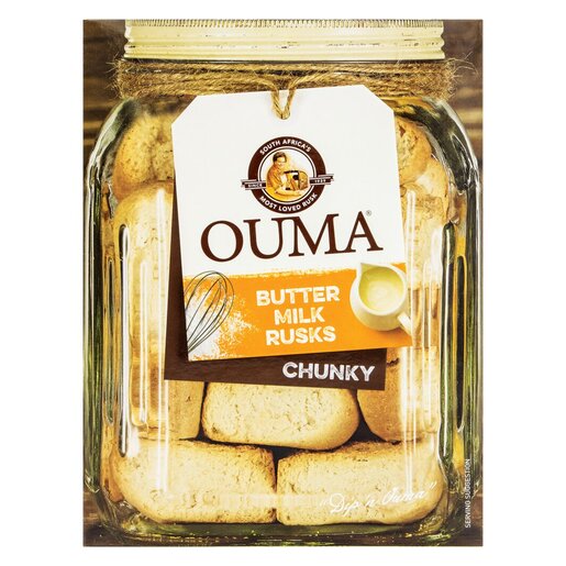 Ouma - Buttermilk Bun Chunky Rusk 1kg