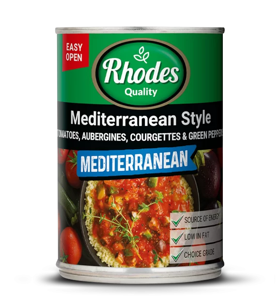 Rhodes - Tomato Meditteranean 410g [ BB 12/ 10 /2027 ]