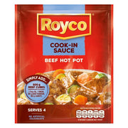 Royco - Hot Pot Cook In Sauce Beef 4 x serves 48g (BB 03/04/2026)