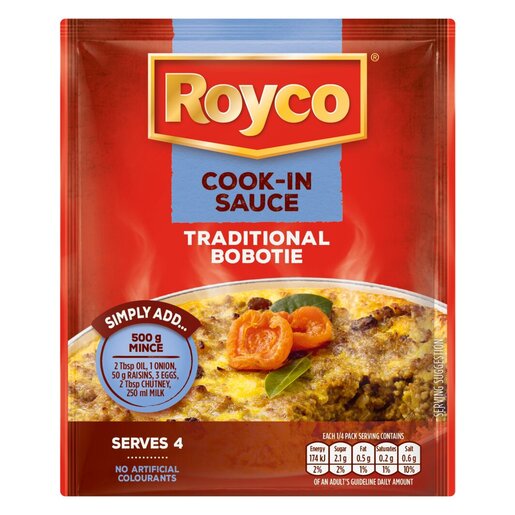 Royco - Cook In Sauce Bobotie 4 x serves 50g
