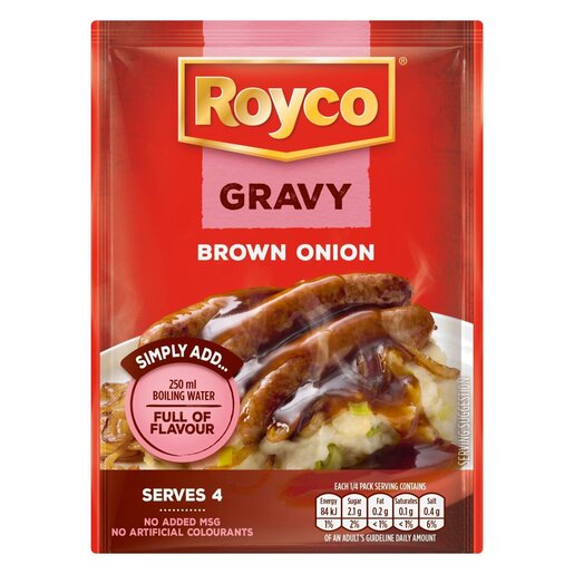 Royco - Brown Onion Gravy 4 x Serves 38g