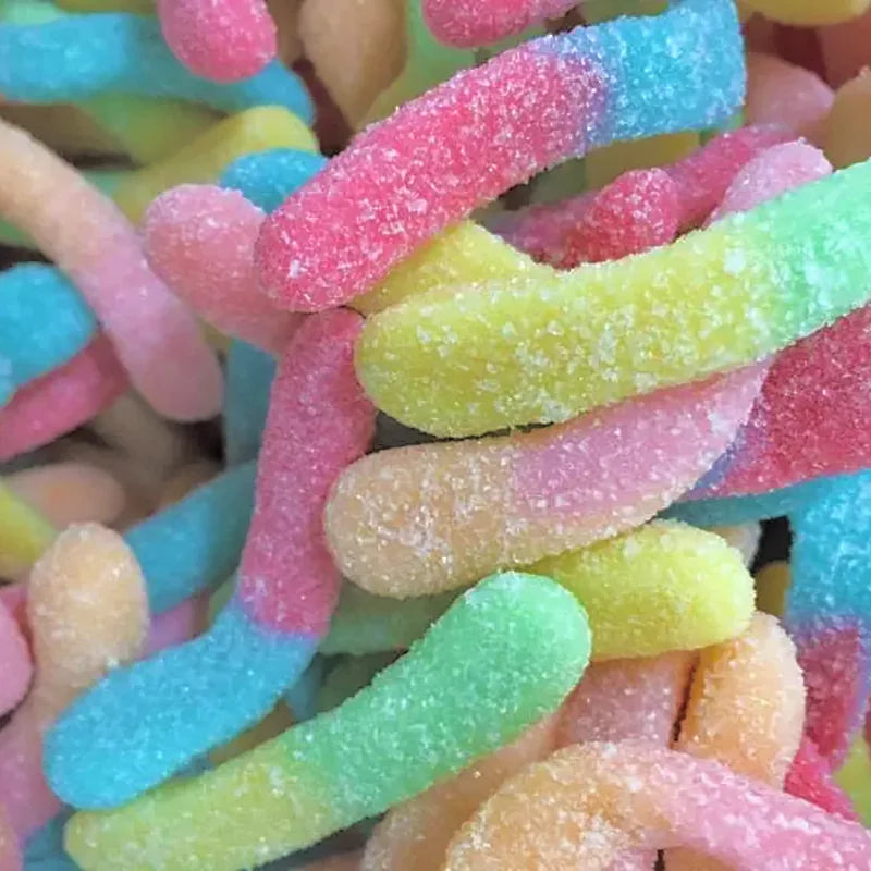 Mister Sweet - Glow Worms Soft Gums 125g (BB 03/03/2026)