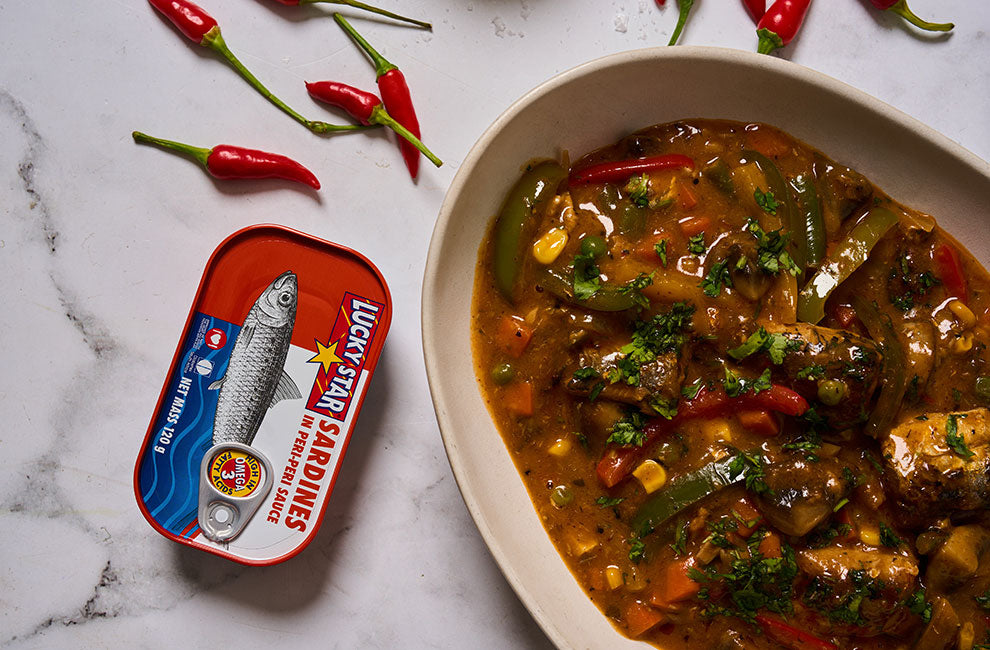 Lucky Star - Sardines in Peri Peri Sauce 120g