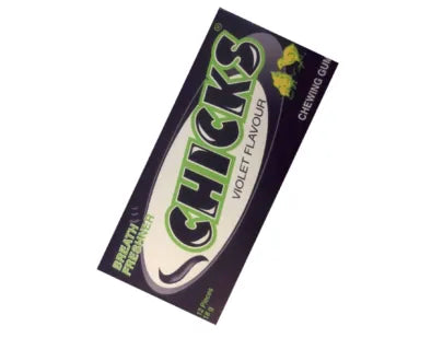Chicks - Violet Flavour Breath Freshener Mini Gums 20 Pieces