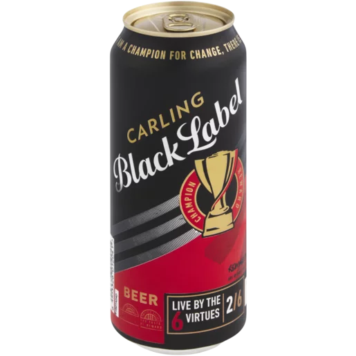 Carling Black Label Can 6 * 500ml