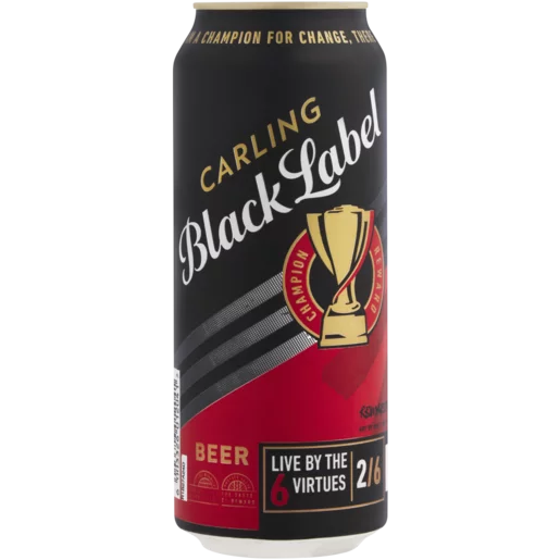 Carling Black Label Can 6 * 500ml